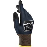 Mapa Professional Ultrane 500 Nicht Einweg Arbeitshandschuhe Nitril Ungepudert Extra Extra Large (XXL) Schwarz 2 Handschuhe