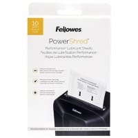 Fellowes Powershred Aktenvernichter Ölblätter 10 Stück