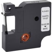 5DY43613-WT Schriftband Kompatibel Schwarz Weiß 63 mm (B) x 7 m (L)