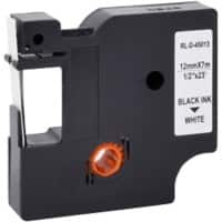 5DY45013-WT Schriftband Kompatibel Schwarz Weiß 63 mm (B) x 7 m (L)