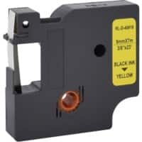 RL-D-40918P Schriftband Kompatibel Gelb Schwarz 63 mm (B) x 7 m (L)
