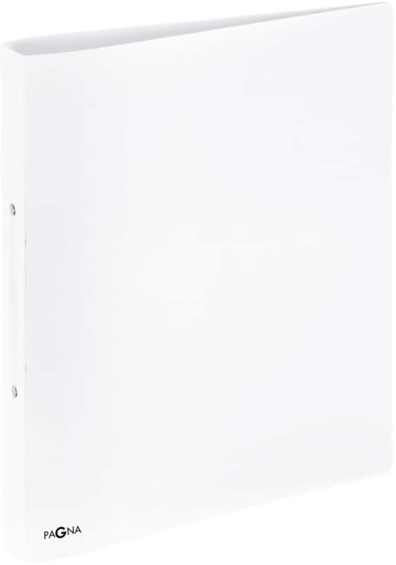PAGNA Ringbuch 2 Ringe 25 mm Polypropylen DIN A4/A5 Weiß
