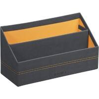 Rhodia Briefhalter 194602C Kunstleder Titan 25 (B) x 10 (T) x 14 (H) cm