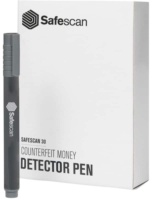 Safescan Falschgeldstift 30 Blau 10 Stück