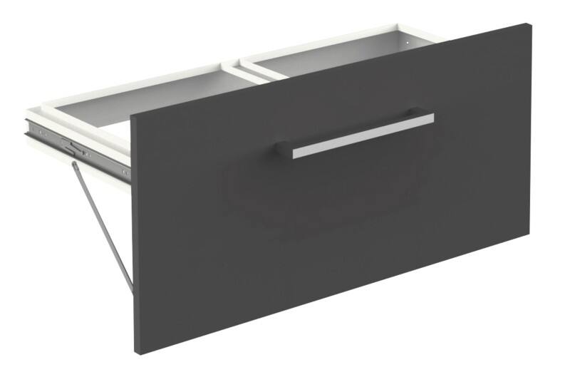 Kerkmann Form 4 Holz Schubladeneinsatz 700 x 265 x 300 mm Anthrazit