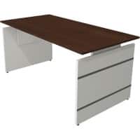 Kerkmann Form 4 Schreibtisch Rechteckig Wenge 1.600 (B) x 800 (T) x 760 (H) mm