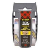 Scotch Box Lock Verpackungsklebeband mit Abroller Transparent Sehr Stark 48 (B) mm x 20,3 m (L)  PP (Polypropylen) 78,8 Mikron