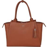 SOCHA Laptoptasche 17,3" Leder Cognac 44 x 13 x 31,5 cm