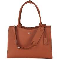 SOCHA Laptoptasche 15,6" Leder Cognac 45 x 13 x 31,5 cm