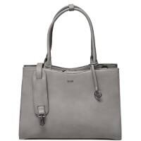 SOCHA Laptoptasche 15,6" Kunstleder Grau 44 x 13 x 31,5 cm