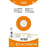 Exacompta Karteikarten 10653E 125 x 200 mm Farbig Sortiert 12,7 x 20,3 x 2,5 cm 12 Stück