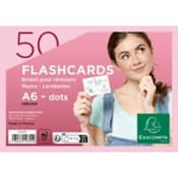 Exacompta Karteikarten 10355E DIN A6 Rosa 10,5 x 14,8 x 1,3 cm 19 Stück