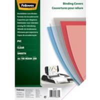 Fellowes Einbanddeckel DIN A4 Transparent PVC (Polyvinylchlorid) 5376102 100 Stück