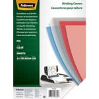Fellowes Einbanddeckel DIN A3 Transparent PVC (Polyvinylchlorid) 53764 100 Stück