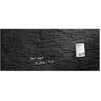 Sigel Artverum Glastafel Magnetisch Einseitig 130 (B) x 55 (H) cm Anthrazit