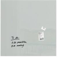 Sigel Artverum Glastafel Magnetisch Einseitig 100 (B) x 100 (H) cm Grau