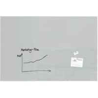 Sigel Artverum Glastafel Magnetisch Einseitig 180 (B) x 120 (H) cm Grau