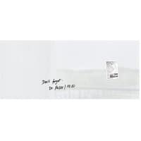 Sigel Artverum Glastafel Magnetisch Einseitig 130 (B) x 55 (H) cm Weiß