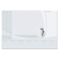 Sigel Harmony Schreibtischunterlage Papier Grau,Weiß 59,5 x 41 cm 5 Stück