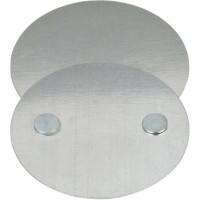 brennenstuhl Magnet Montageplatte für Rauchmelder BR1000 70 mm Silber