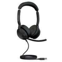 Jabra Evolve2 Verkabelt / Kabellos Stereo Headset Kopfbügel USB Schwarz