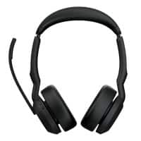Jabra Evolve2 Verkabelt / Kabellos Stereo Headset Kopfbügel USB Schwarz