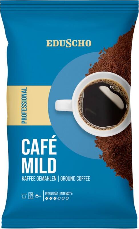 Eduscho Professional Mild Gemahlener Kaffee Beutel 3/6 Leicht 500 g