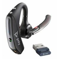 poly Voyager 5200 UC Kabellos Mono Headset Schwarz