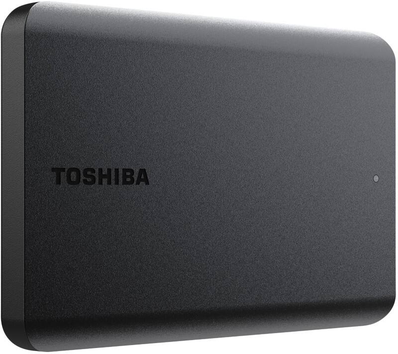 Toshiba 2 TB Externe HHD Tragbar Canvio Basics 2022 USB 3.2 (Gen 1) Schwarz
