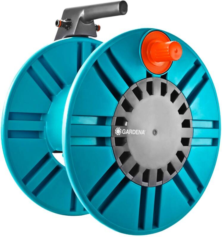 GARDENA Schlauchtrommel Metall 60 m 13 mm Türkis  