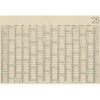 Kalender GHP14GL 2026 Papier Gelb Deutsch