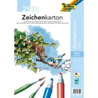 Folia Zeichenkarton Weiß Karton DIN A3 200 g/m² 8700 25 Blatt