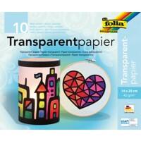 Folia Bastelpapier Farbig Sortiert Transparentpapier 42 g/m² 800 10 Stück