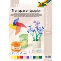 Folia DIN A4 Durchschlagpapier Farbig sortiert 115 g/m² 10 Blatt