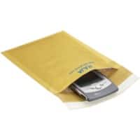 RAJA Luftpolstertasche Papier, Luftpolsterfolie Braun Ohne Fenster 260 (B) x 220 (H) mm Verschlusslasche 75 g/m² 100 Stück