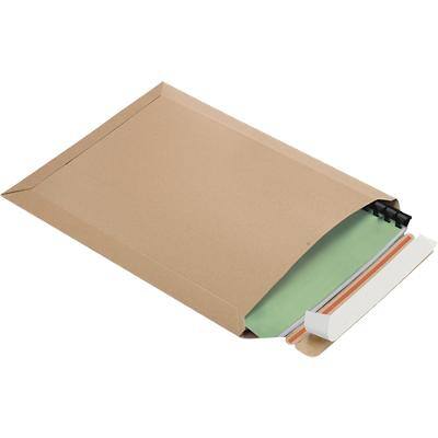 RAJA Versandtasche Pappe 230 (B) x 330 (H) mm Braun 100 Stück