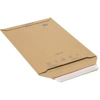 RAJA Suprawell Versandtasche Kraftpapier 200 (B) x 280 (H) mm Braun 100 Stück