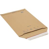 RAJA Suprawell Versandtasche Kraftpapier 410 (B) x 290 (H) mm Braun 100 Stück