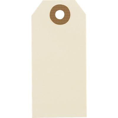 RAJA Hängeetiketten Karton Beige 3,8 x 8 cm 1000 Stück