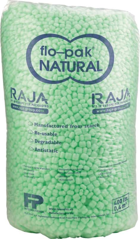 RAJA Verpackungschips Maisstärke 400 L Grün