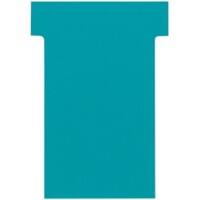 Ultradex T-Karten Schmal Karibikblau 6 x 8,5 cm 10 Stück