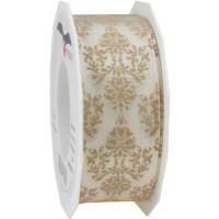 PRAESENT Ornament 2384020-104 Créme 40 mm x 20 m 2 Stück