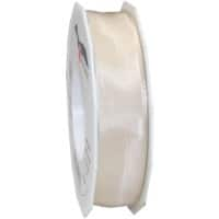 PRAESENT Seidenband 4642525-104 Champagner 25 mm x 25 m 2 Stück