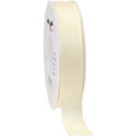 PRAESENT Taftband 6052550-104 Créme 25 mm x 50 m 2 Stück