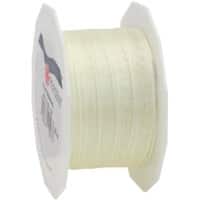 PRAESENT Organza 6071025-104 Créme 10 mm x 25 m 2 Stück