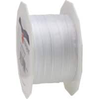 PRAESENT Organza 6071025-001 Weiß 10 mm x 25 m 2 Stück