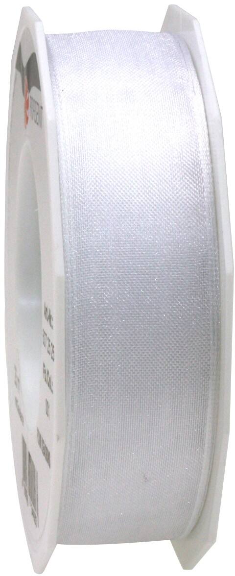 PRAESENT Organza 6072525-001 Weiß  25 mm x 25 m 2 Stück
