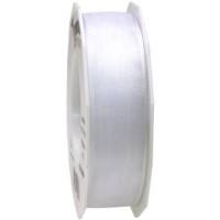 PRAESENT Organza 6072525-001 Weiß  25 mm x 25 m 2 Stück