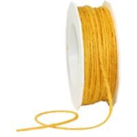 PRAESENT Kordel Jute 4360225-605  Gelb 2 mm x 25 m 2 Stück