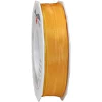 PRAESENT Seidenband 4642525-534 Indischgelb 25 mm x 25 m 2 Stück